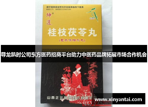 尊龙凯时公司东方医药招商平台助力中医药品牌拓展市场合作机会 尊龙凯时公司东方医药招商平台助力中医药品牌拓展市场合作机会