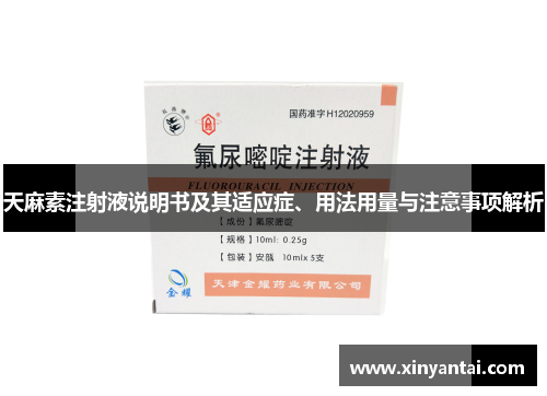 天麻素注射液说明书及其适应症、用法用量与注意事项解析